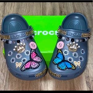 ✨Customized Bling Crocs✨